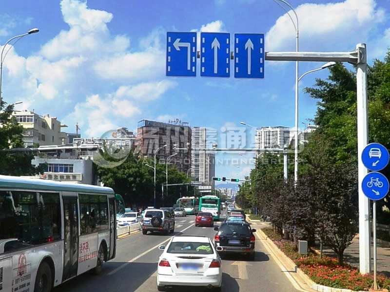 BZG-007，交通標志桿，分道標志桿